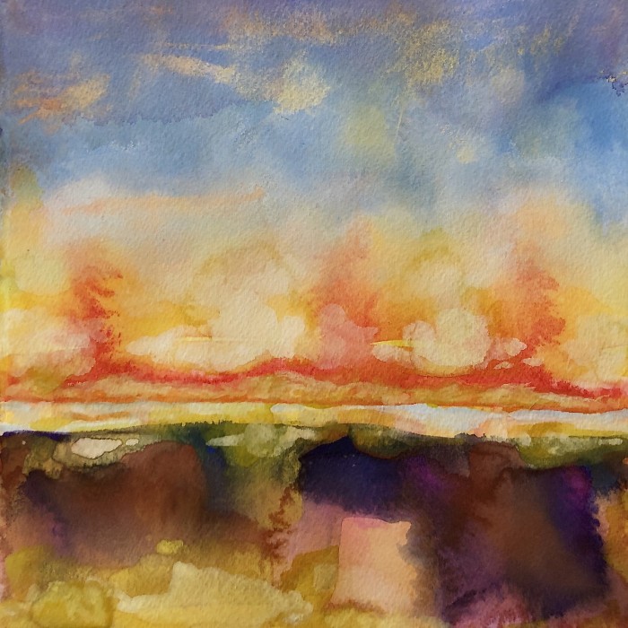 8" x 8" Landscape #35