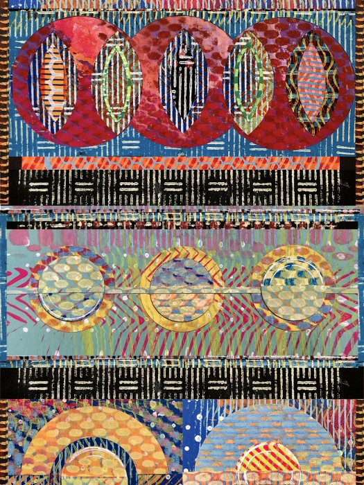 Digital Mono-Print Collage