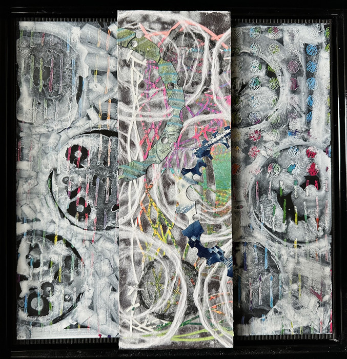 Mono-print Collage